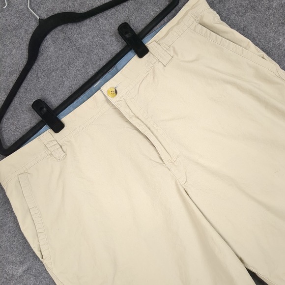 Columbia Other - Columbia Mens Shorts Size 34W 10L Beige Flat Front Casual Outdoor